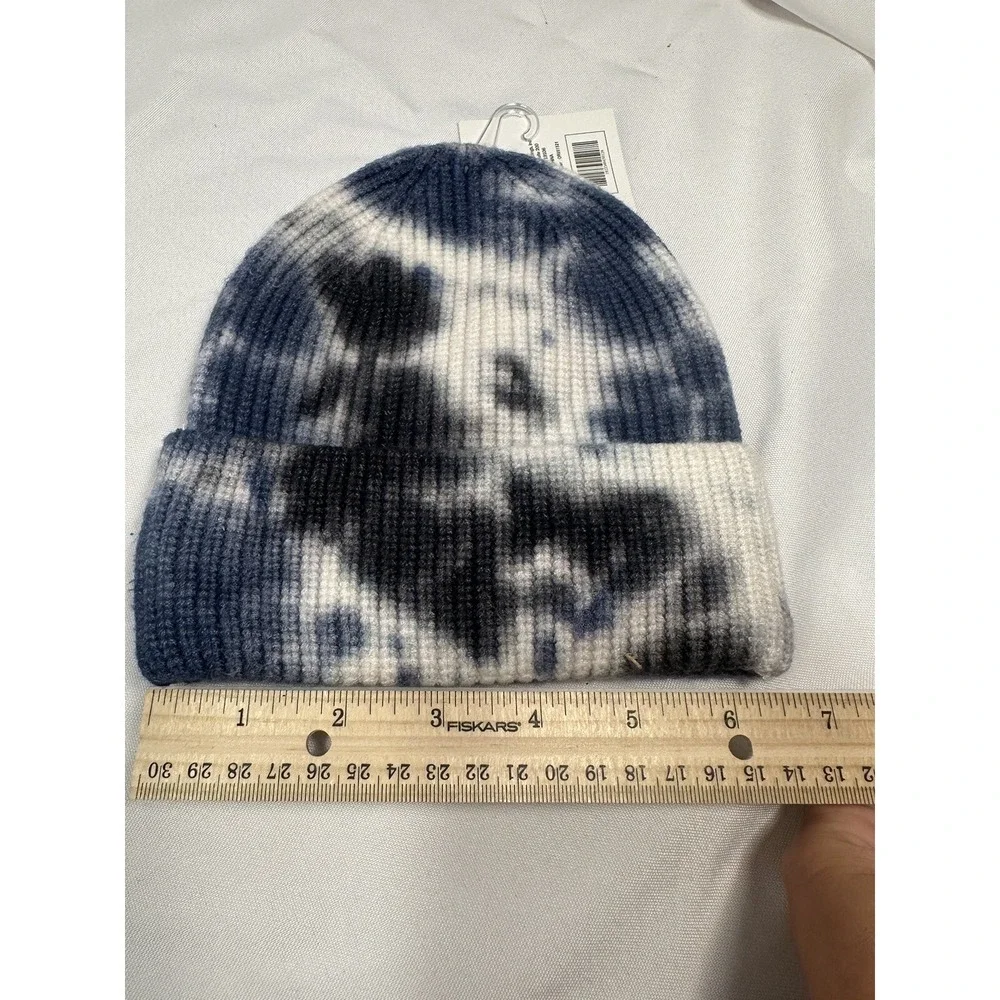 boys winter hat beanie blue white grey camo style 5 one size‎